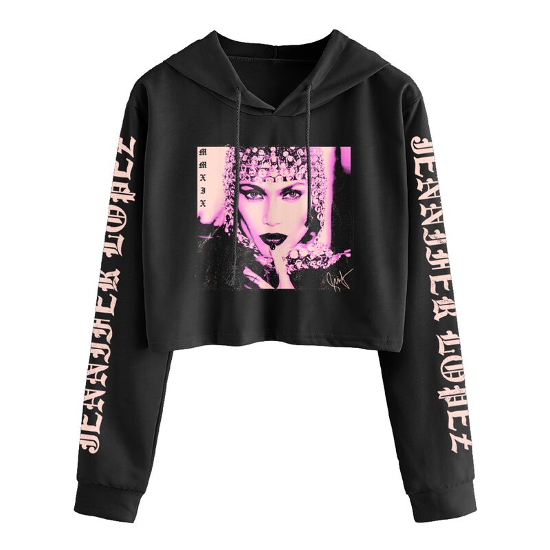 Gothic Party Crop Hoodie (L)