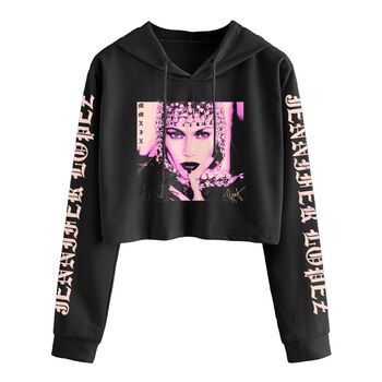 Gothic Party Crop Hoodie