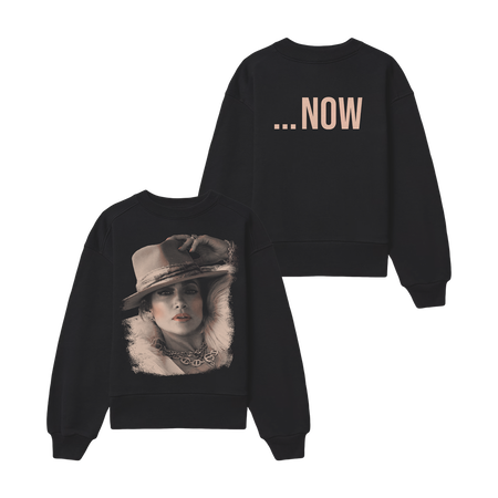 ...NOW Black Crewneck