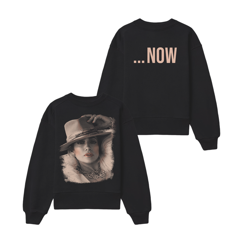...NOW Black Crewneck