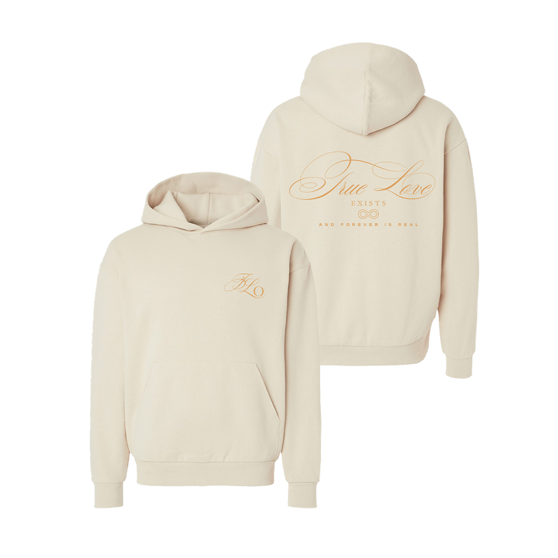 Forever Is Real...Now Cream Hoodie