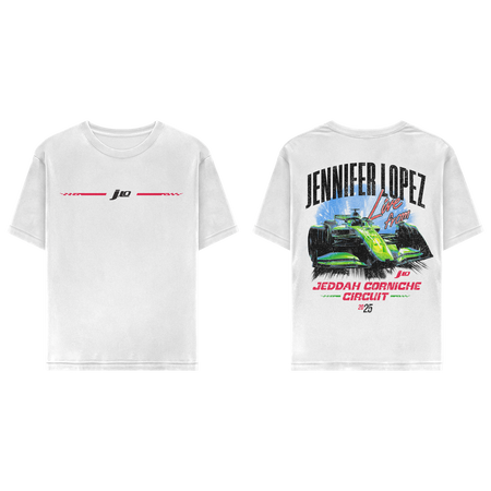 Jennifer Lopez live from Jeddah Corniche Circuit T-Shirt