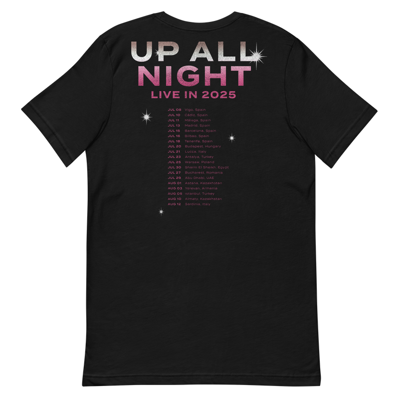 Up All Night Tour Tee 2025