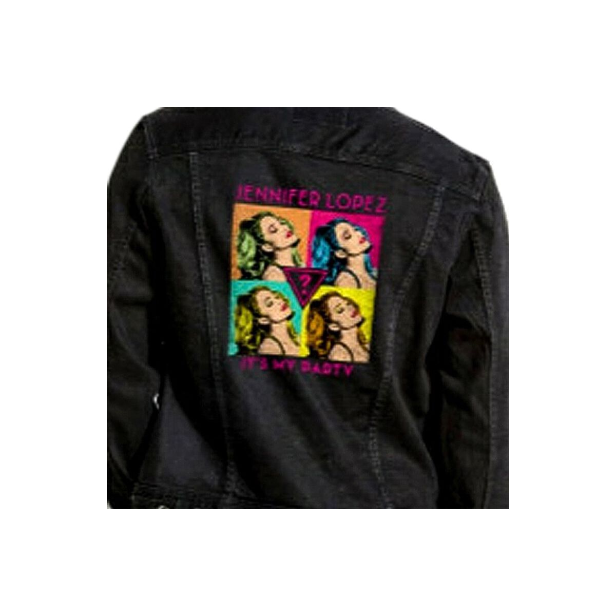 Dark Denim Pop Jacket S Jennifer Lopez Official Store