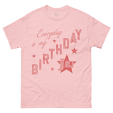 Birthday Star Pink Tee