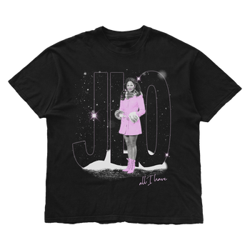 JLO Pink Coat Photo Tee