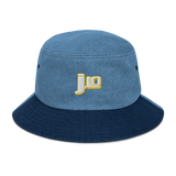 J.Lo Denim Patchwork Bucket Hat